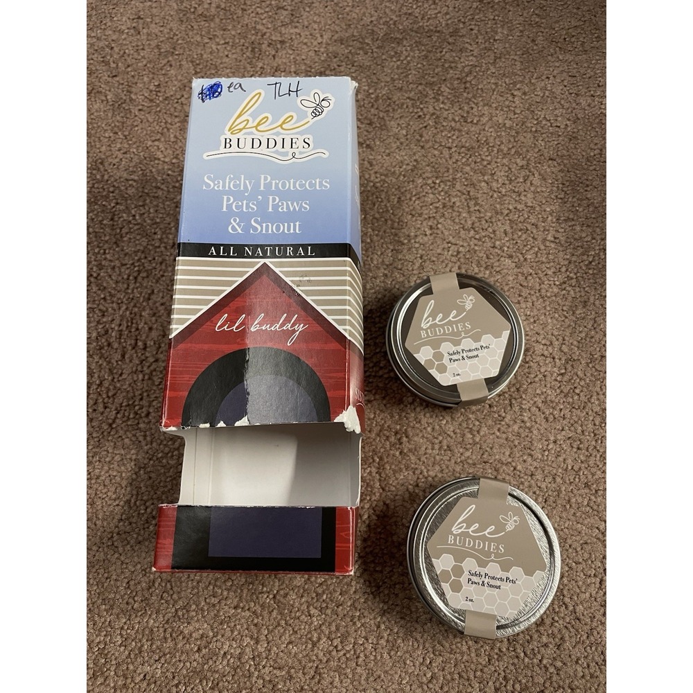 Bee Buddies - Safely Protects Pets' Paws & Snout 2 oz New